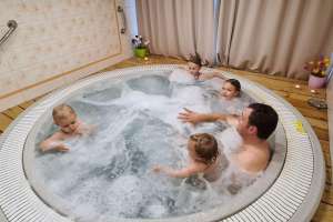 Vířivá vana na Zadově